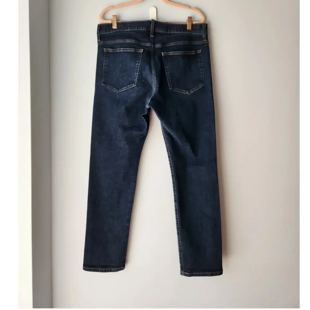 NWOT J. Crew Men's Athletic Slim-Fit Jean In Signature Flex Blue 33/30